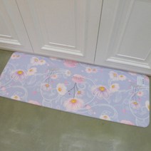 하나리빙 코스모스 도트 양면주방매트(소중대)