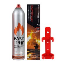 이지119 차량용 소화기 스프레이 430g, 선택01 실버