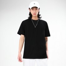 그랜피니 프리미엄 남녀공용 무지 레이어드 반팔 티셔츠 GLT