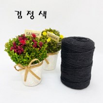 제이제이리본 마끈리본 3mm 길이 90M, 검정색