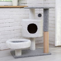 HS 직조 고양이 캣타워DIY 수직스크래쳐 숨숨집, 1개, 선택8-기본형