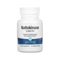 레이크애비뉴뉴트리션 나토키나제 Proteolytic 엔자임 2000 FUs 30 베지캡슐 나토키나아제 Protease 프로테아제