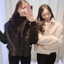 [퀄굿 양면]리버시블 인조무스탕 양면무스탕 페이크퍼자켓(3color)