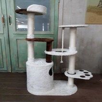 로드샵 천국동아줄 캣타워, 화이트, 1개