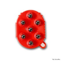 ZP_칼라 손바닥 구슬 안마기 -M 마사지기 안마기계 수동, 초록