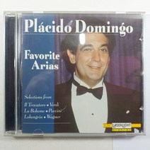 (중고CD) PLACIDO DOMINGA/ 플라시도 도밍고 베르디 푸치니 와그너 유명 아리아곡집/ 음반 상태 미사용 NM