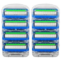 질레트 퓨전 프로글라이드 파워 면도날 호환 8입
