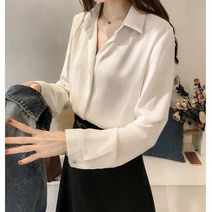 여성 블라우스 셔츠 쉬폰 긴팔 여자 남방 이일화 거즈 홈쇼핑 한소희 퍼프 정장 긴팔 스퀘어넥 고방 구름 린넨 목프