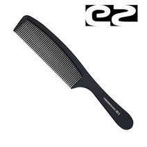 EZ(0612)정전기방지 내열카본 손잡이커트빗206mm, 1개