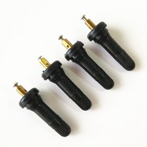 뷰익/캐딜락/쉐보레 15263240 20008 9L3Z1700A 68058766AA 28194SC000 용 TPMS 밸브 스템 서비스 키트의 4PCS 고무 스냅, Black