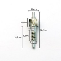 자동차 사이드 윙 미러 접이식 모터 기어 수리 2002-2012 랜드 로버 레인지 3 범용, 01 1pcs