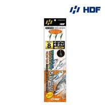 해동조구 레인보우 어피 카드 3단 고등어 삼치 HA-1861, 10-5-3{8809813702260}, 1개