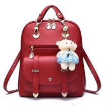 에랑베어 헬리팩스 백 팩 곰 데코