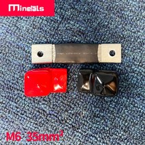 구리 테이프 리튬 배터리 버스 바용 절연 보호 기능이있는 부드러운 바 배터리 전도성 바, 7개, m6 35mm2