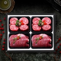 추석 축산 선물세트 [명품횡성청정한우]횡성한우 예그리나 정육세트 2호(2.8kg), 단품없음