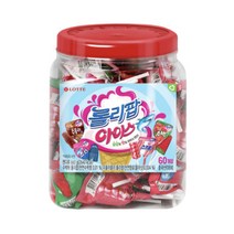 롤리팝 아이스 60입 X 3 주물러 죠스 수박 스크류 사탕 간식 캔디, 3개