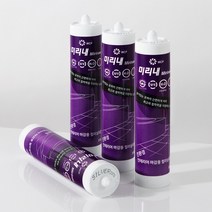 반짝이유리안료실리콘 욕실 주방 곰팡이방지실란트, 화이트, 1개