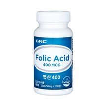 GNC 엽산400(100정)(null), 250mg, 250mg