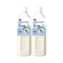 맑은물에 참좋은 국산 콩물 1Lx2개, 1000ml, 2개