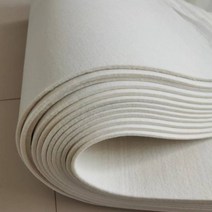 모전 서포 서예멍석 한글서예부직포 깔개 깔판, 5mm화이트울2*3m