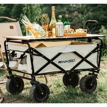 캠핑용 접이식 패키지 휴대용 웨건 트롤리 수레 오버 런 힐 핸드 프리 카트소형 트레일러, 접이식 휴대용 캠핑 트롤리