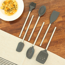 키친툴 실리콘 주방 조리도구 세트 국자, LC24.실리콘D-타공요리스푼-1698O