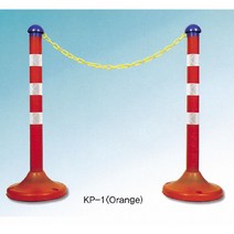 국제안전공사 차단봉 (플라스틱) KP-1오렌지 / (산업안전용품/건설안전용품/안전화/안전모/안전띠/안전대/안전모턱끈 추천)