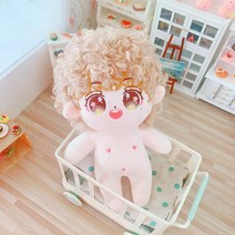 스타 목화 20cm CM 와옷 피규어 정상 몸이 수면인형, C05-연한 갈색 컬링모 곤라바, T01-20cm
