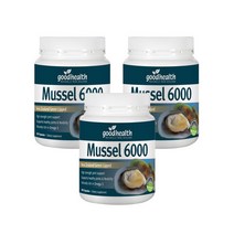 굿헬스 초록입홍합 6000mg 300캡슐 3개 최신정품