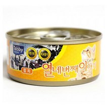 테비토퍼 열네번째 이야기 고양이 간식캔 60g 24개, 24개입, 참치