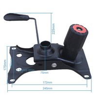 PC방의자매쉬의자 범용 사무실 부품 높이 조절 잠금 회전 나비 메커니즘 사무실 보스용 인체 공학적 25, 1.150172