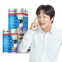 내츄럴플러스 루테인 오메가3 비타민A 60캡슐(2개월분), 2개