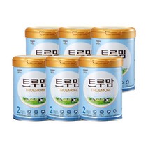 트루맘 슈퍼프리미엄 분유 2단계, 800g, 6캔