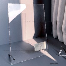 아크릴선반진열장LOOTAAN-레이스 네일 아트 디스플레이 스탠드 1 개 투명 아크릴 보드 연습 그물 레드 촬영, 02 Large