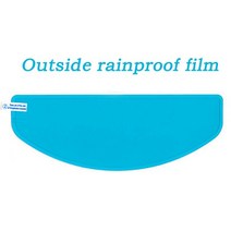 헬멧 바이크 오토바이 악세사리 Anti- 방수 나노 코팅 스티커 필름 심슨 철 전사 Pinlock Ls2, [05] rainproof film3