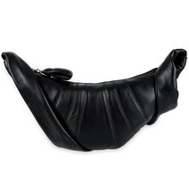디몬트 23 S/S 르메르 레더 크루아상 숄더 스몰 범백(블랙) BG253 LL095 BK999 BLACK