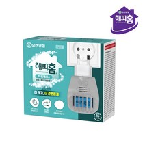 해피홈 파워매트 훈증기 플러그형+30매(232) 모기약, 1개