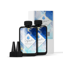 [Crysin UV] 크리진 UV ECO LIGHT 레진 200g 고투명 저점도 레진공예, [크리진 UV ECO] 저점도 더블팩 200g
