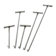 맨홀 뚜껑 개폐기 오프너 배수로 우물 I자형 정화조, 68cm 직경 8mm 뾰족