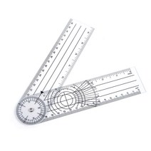 0-140mm 360° Goniometer Angle Medical Spinal Ruler Inclinometer Protractor finr Measuring Tool, 한개옵션0