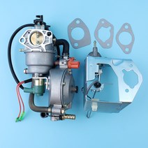 듀얼 연료 기화기 자동 초크 펌프 변환 키트 188F 190F GX420 15HP 16HP 5KW-8KW 발전기 엔진 LPG/CNG/가솔린