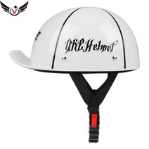 안전모 고글 헬멧 V레트로 하프 스쿠터 헬멧 야구 모자 안전모 오토바이 할리 빈티지 전기 사이클링 클래, 16 No lens_02 L