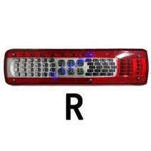 볼보 FH12 + 유로 6 트럭용 24V 1x LED 리어 테일 콤비네이션 라이트 램프 37609000, 02 RIGHT
