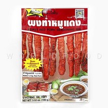 태국 LOBO 레드 포크용 시즈닝 믹스 마리네이드 BOT XA XIU 100g worldfood, 1개