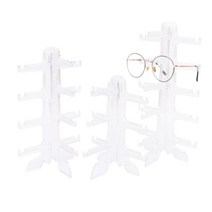 조립식 투명 안경 걸이 거치 받침대 정리함-3단 안경소품 안경거치대 안경고리, 5단