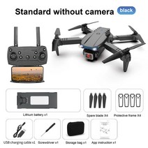 K3 Rc 드론 카메라 Hd 4K 항공 사진 Uav 쿼드콥터 원격 제어 헬리콥터 미니 Ufo 크리스마스 선물, no camera black