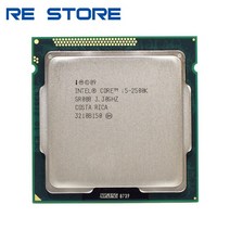 CPU Intel i5 2500k 쿼드 코어 3.3ghz lga 1155 프로세서