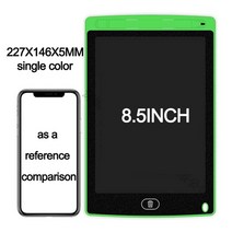 4.48.5inch lcd 태블릿 드로잉 보드 키즈 낙서 스케치 패드 장난감 필기 칠판 매직 드로잉 보드 장난감 선물, 단색 2