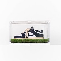 일상공간 디럭스 자외선차단 신발보관함, 잔디매트20mm, 블랙