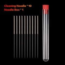 초정밀 XCR3D 3D 프린터 청소 부품 도구 유연한 드릴 비트 10 개 청소용 판매 0.2mm 노즐, 01 Kit A_05 0.4 10pcs